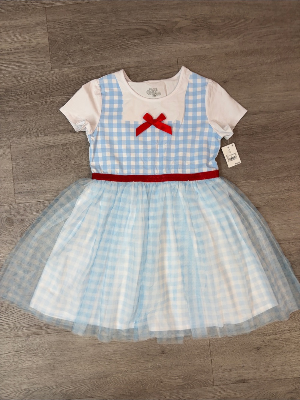 NWT Girls Costume Dress Wizard of Oz size XL